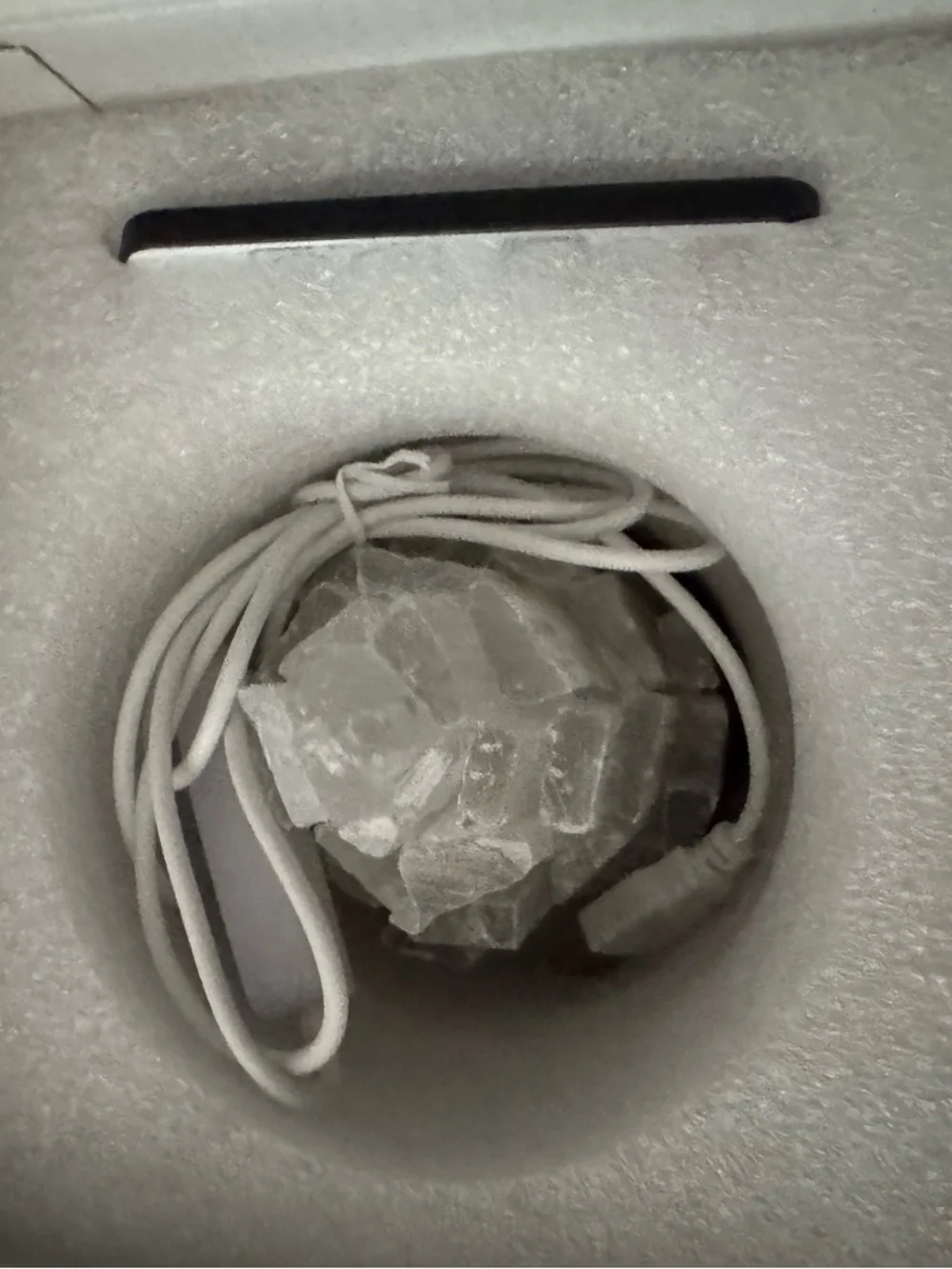 NEW in Box Cleanse-All Selenite Lamp 2 Pounds of Healing Power color change